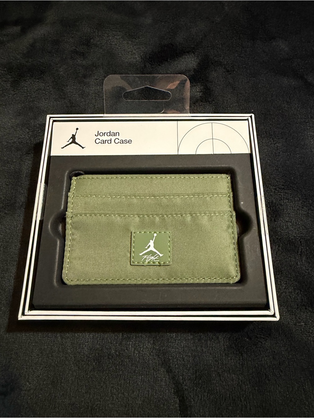 Jordan Olive Green Card Case 🏀